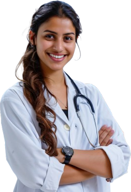 Doctor reviewing x-ray