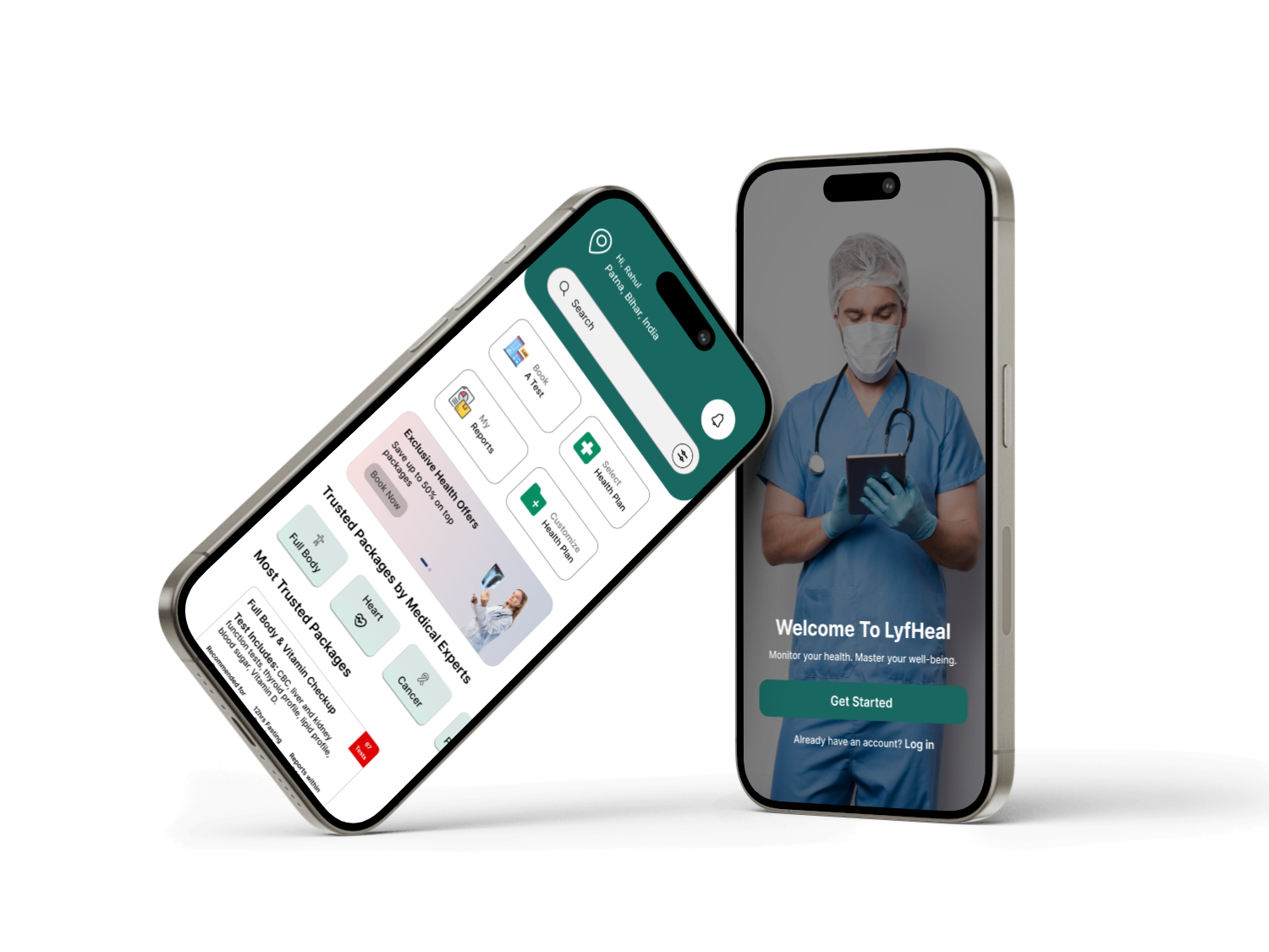 LyfHeal mobile app